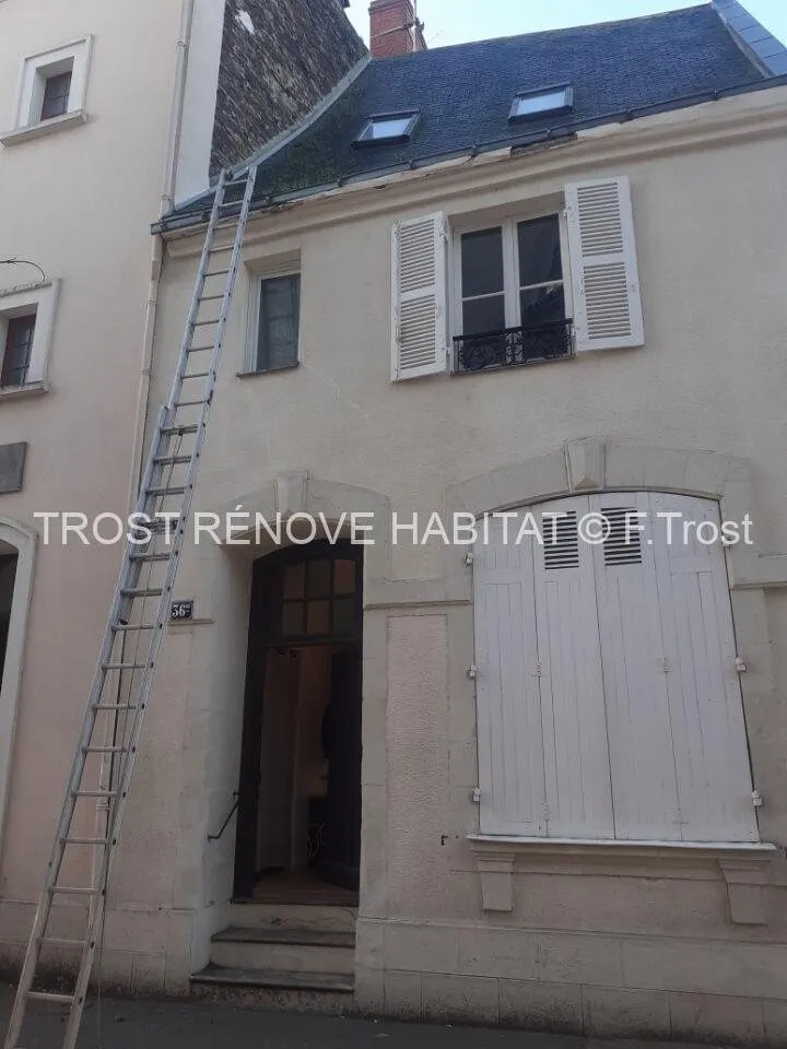 Nettoyage de gouttières à Angers