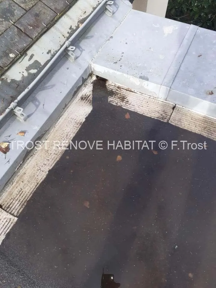 Après : Nettoyage d'un toit terrasse à Angers