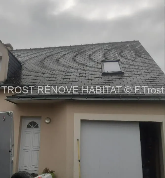 Nettoyage d'une toiture à Beaufort-en-Vallée
