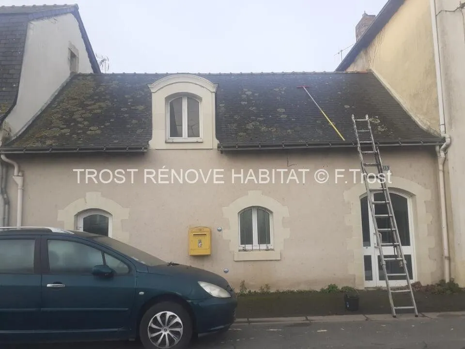 Nettoyage d'une toiture à Les Ponts-de-Cé