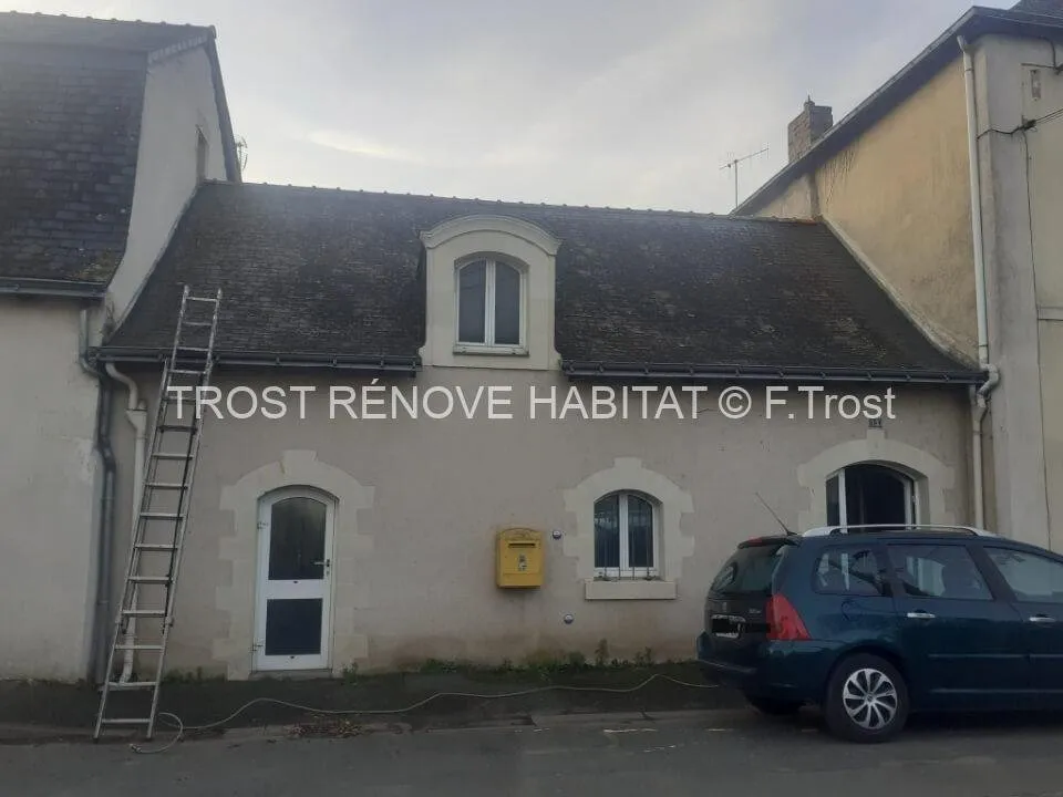 Nettoyage d'une toiture à Les Ponts-de-Cé