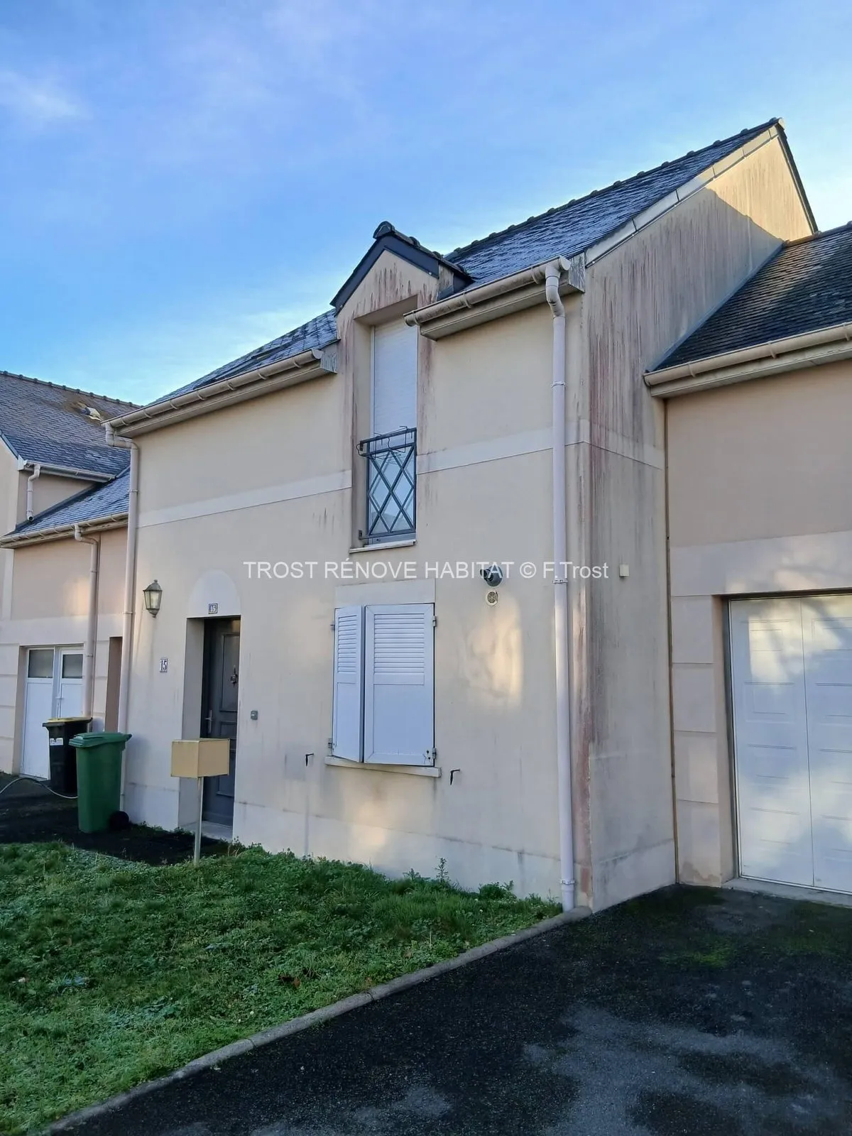 Nettoyage d'une façade à Angers