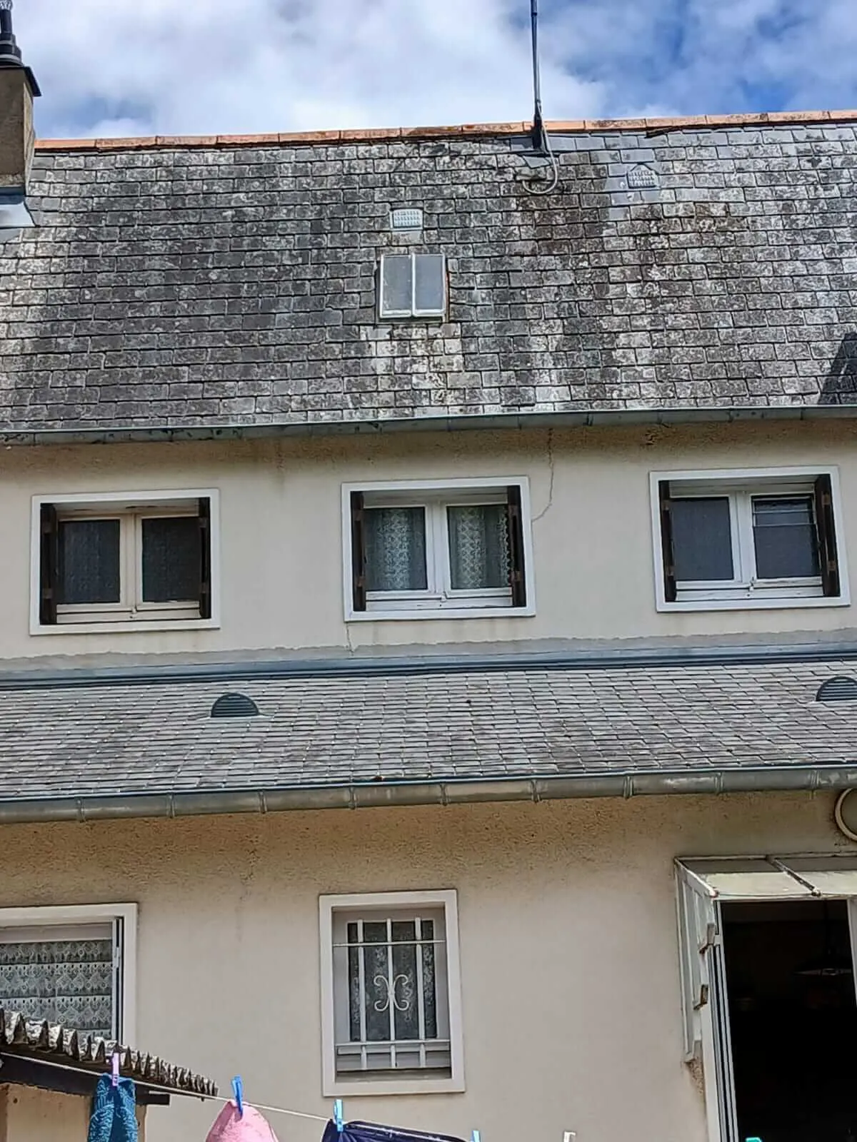 Suppression d'une lucarne de toit à Angers